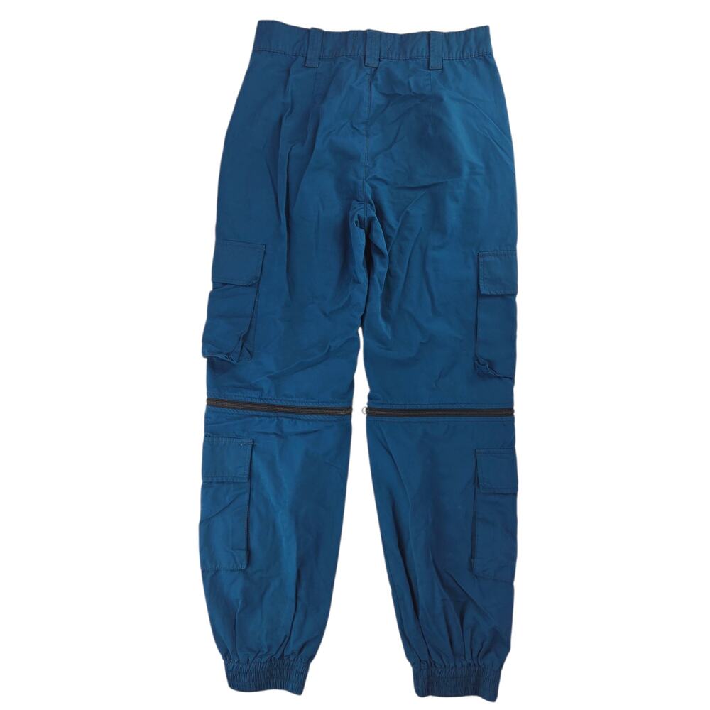 Urban Outfitters | Blue Zip Off Utility Joggers | Size 0 - Picture 5 of 6